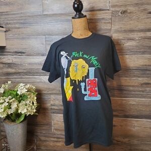 Rick and Morty Graphic Tee Shirt Mens Medium NWOT